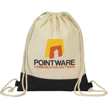Cotton drawstring backpack (125gsm/3.68oz)