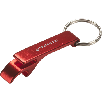 Bottle opener keyring