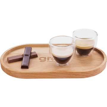 Bowls and Dishes beech wood serving board (27cm)