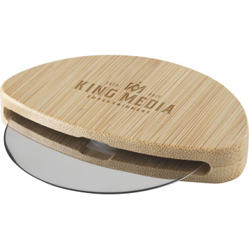 Bamboo pizza cutter
