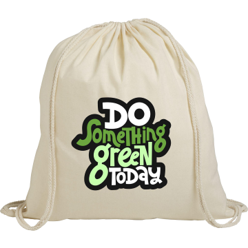 Cotton drawstring bag (100 gsm/2.95oz)