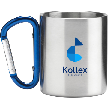 Carabiner double walled mug (220ml) 