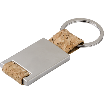 Cork keyring