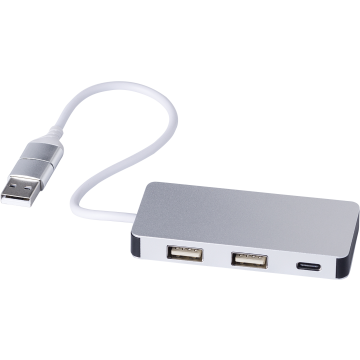 Recycled Aluminium USB Hub