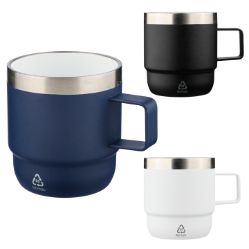 Recycled double walled small mug (180ml)