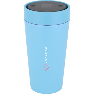 Circular&Co recycled bubblegum double walled cup (340ml)