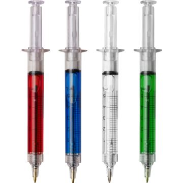 Syringe ballpen