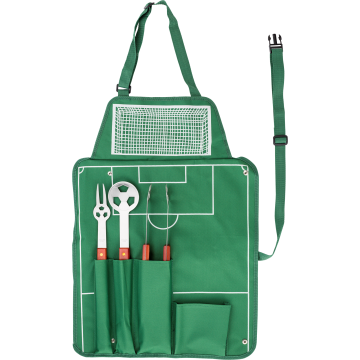Football barbecue apron. 