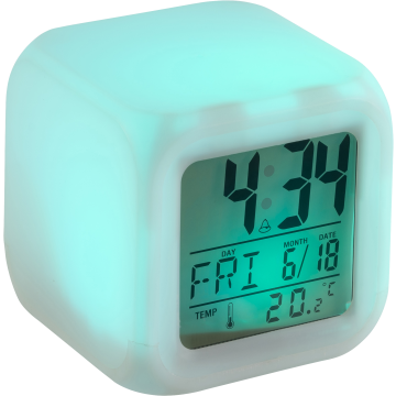 Cube alarm clock