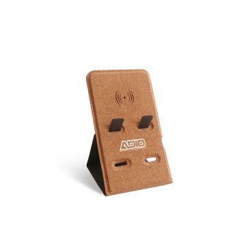 10W Stand Cork Wireless Charger