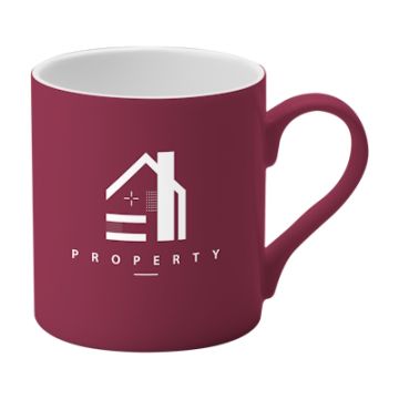 Custom printed Balmoral Mug Colour Coated