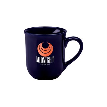 Printed Bell Mug Midnight Blue