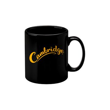 Printed Cambridge Mug Black