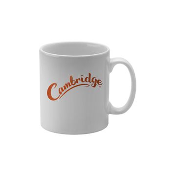 Printed Cambridge Mug White