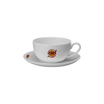 Promotional Cappuccino Cup and Saucer