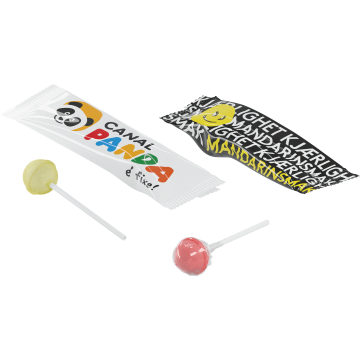 Flow pack ball lollipop (approx. 8.5g)