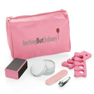 6 Piece Manicure Set in a Nylon Zippered Bag