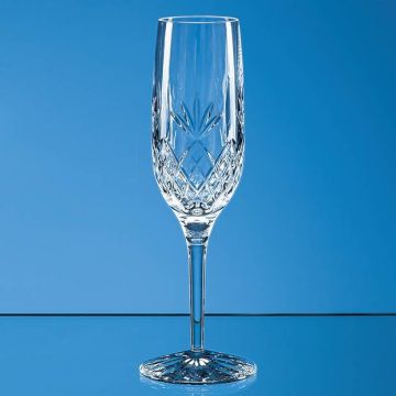 180ml Blenheim Lead Crystal Full Cut Champagne Flute