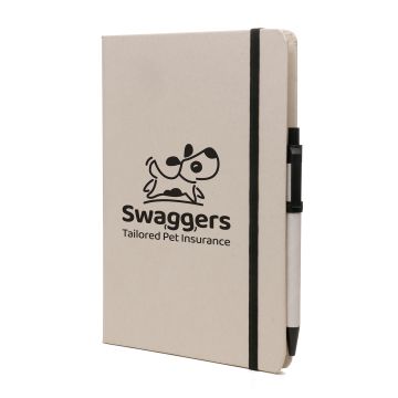 A5 Recycled Milk Carton Notebook & Pen