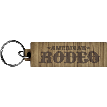 Bamboo keyring (Rectangle - Long)