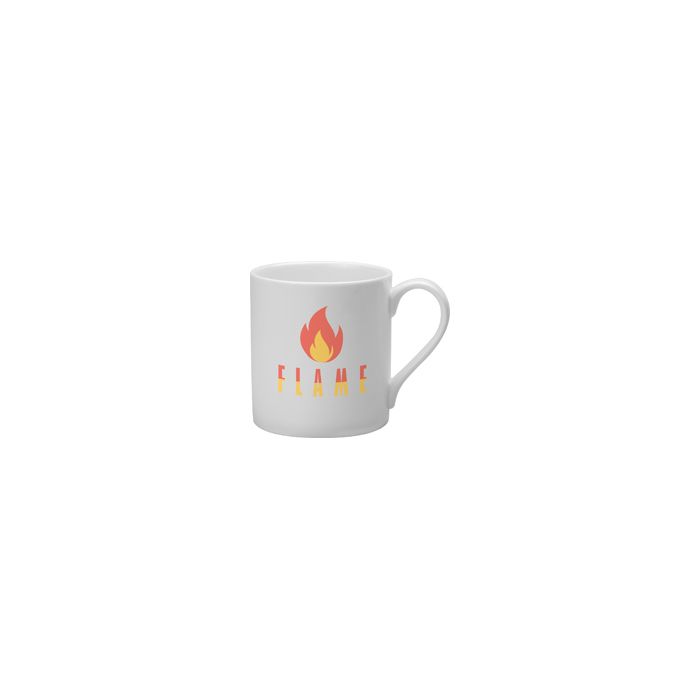 Custom Printed Ash Bone China Mug