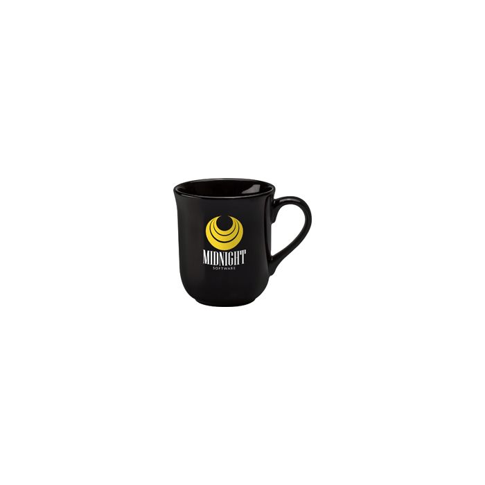 Printed Bell Mug Black