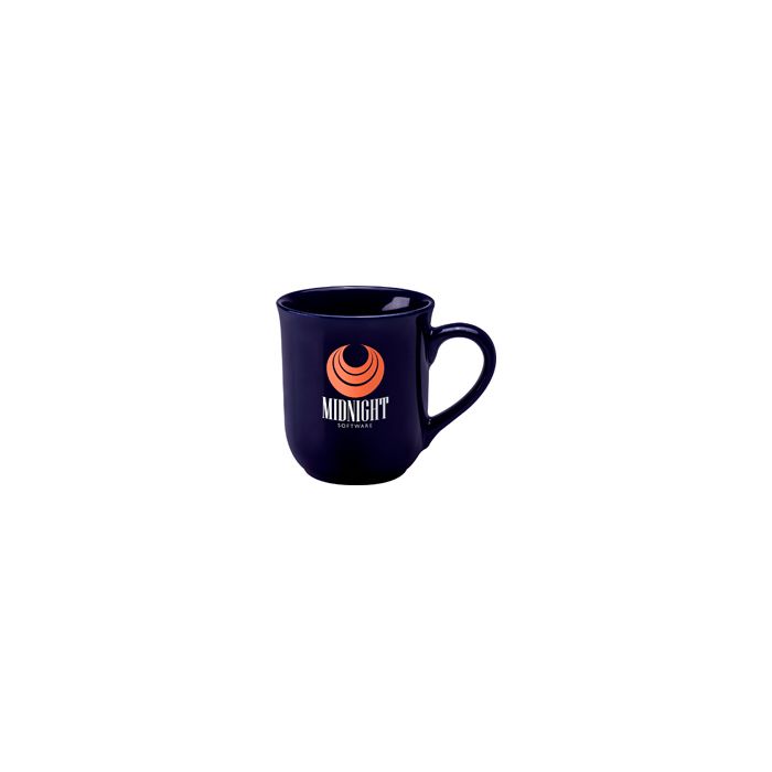 Printed Bell Mug Midnight Blue