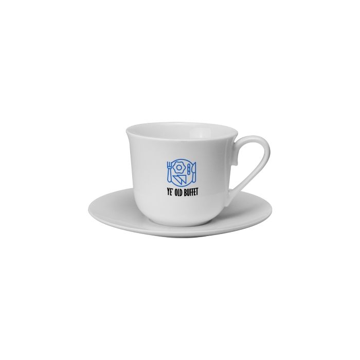 Custom Printed Breakfast Cup And Saucer