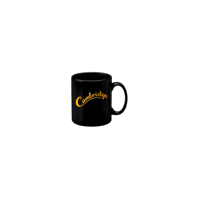 Printed Cambridge Mug Black
