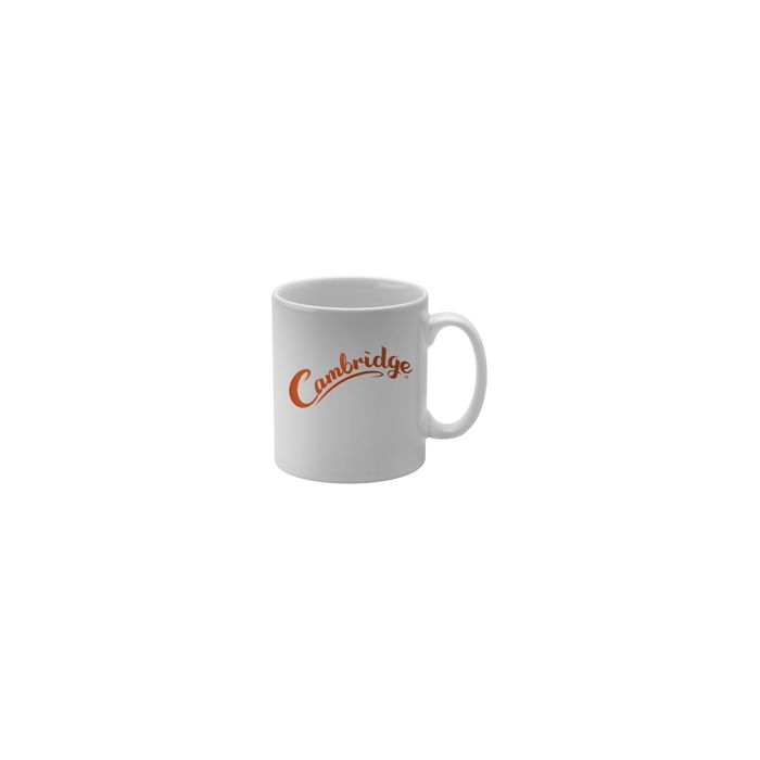 Printed Cambridge Mug White