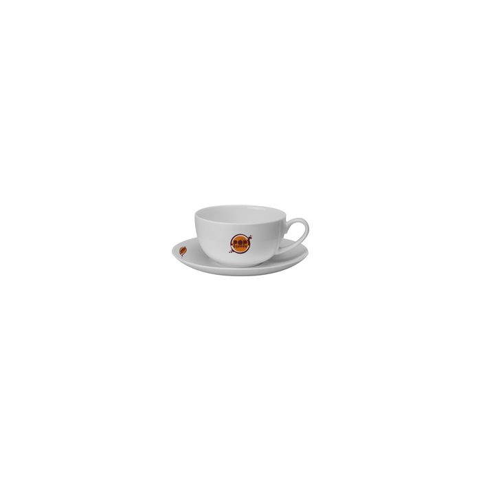 Promotional Cappuccino Cup and Saucer