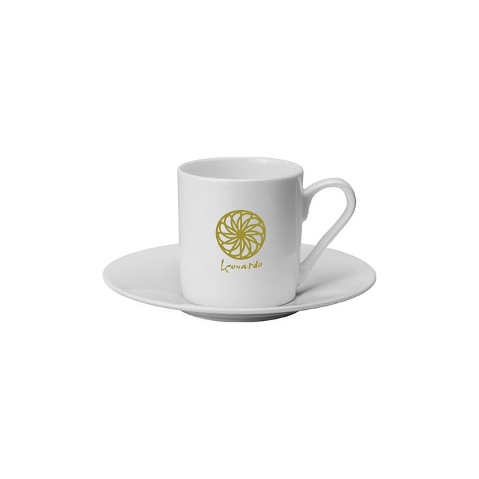 Custom Printed Espresso Cup & Saucer