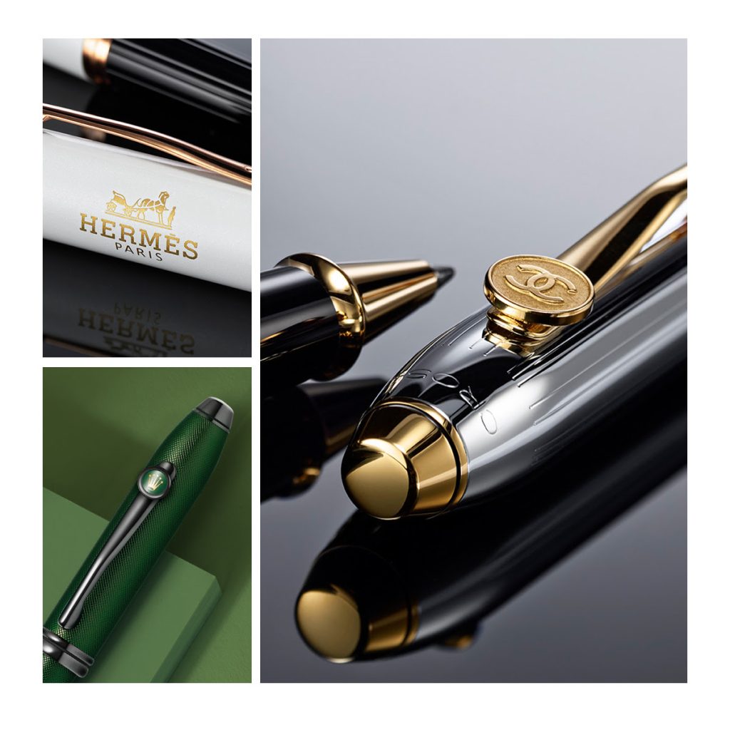 Green Textured Pen